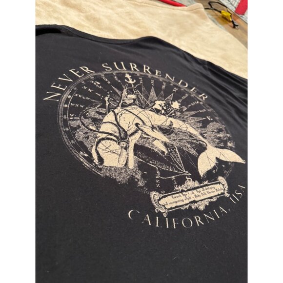 CALIFORNIA CUT APPAREL Moby Dick Tshirt size Large - Picture 6 of 10